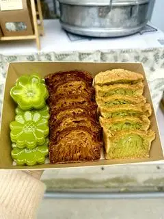 Hình ảnh Mix thốt nốt x lá dứa x da lợn