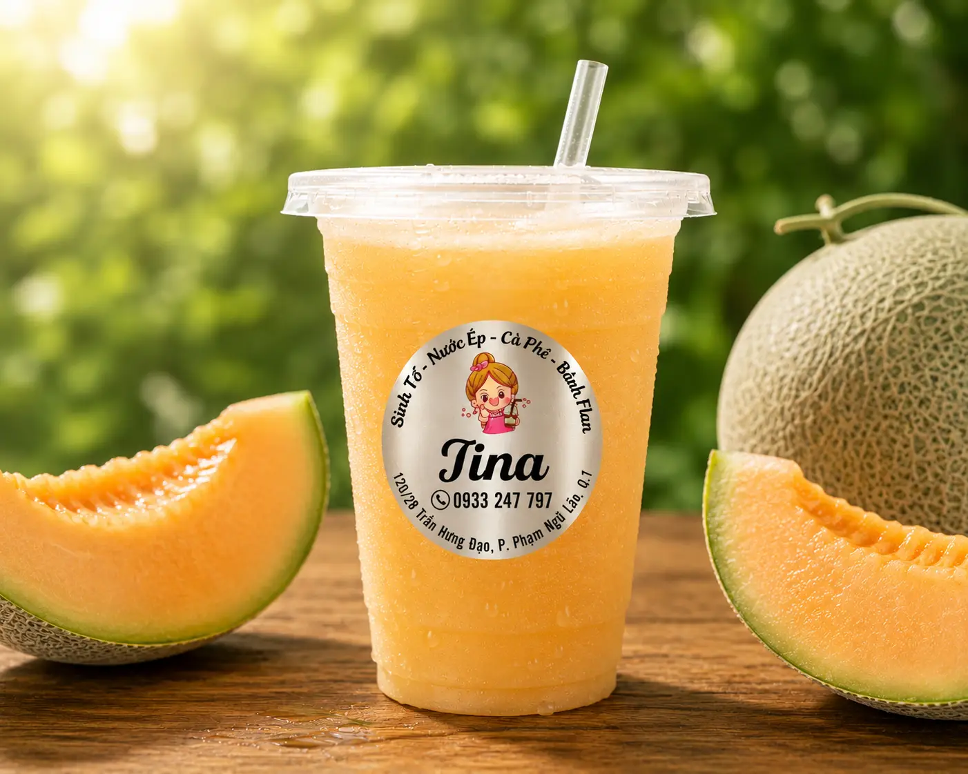 Hình ảnh Nước Ép Dưa Lưới 