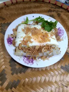 Hình ảnh Bánh cuốn trứng không chả 