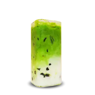 Hình ảnh Matcha sữa tươi trân châu đường đen