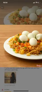 Hình ảnh Mì trộn Trứng cút