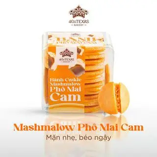 Hình ảnh Cookies Marshmallow Phô Mai Cam