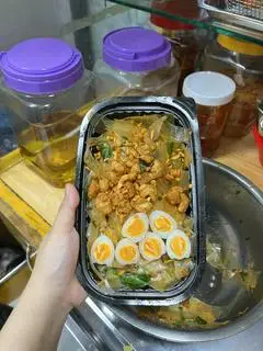 Hình ảnh Bánh tráng mỡ hành tóp mỡ