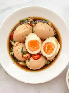 Hình ảnh trứng ngâm tương