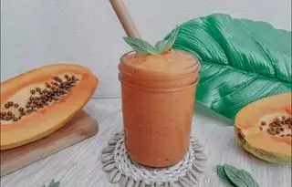 Hình ảnh Sinh tố đu đủ