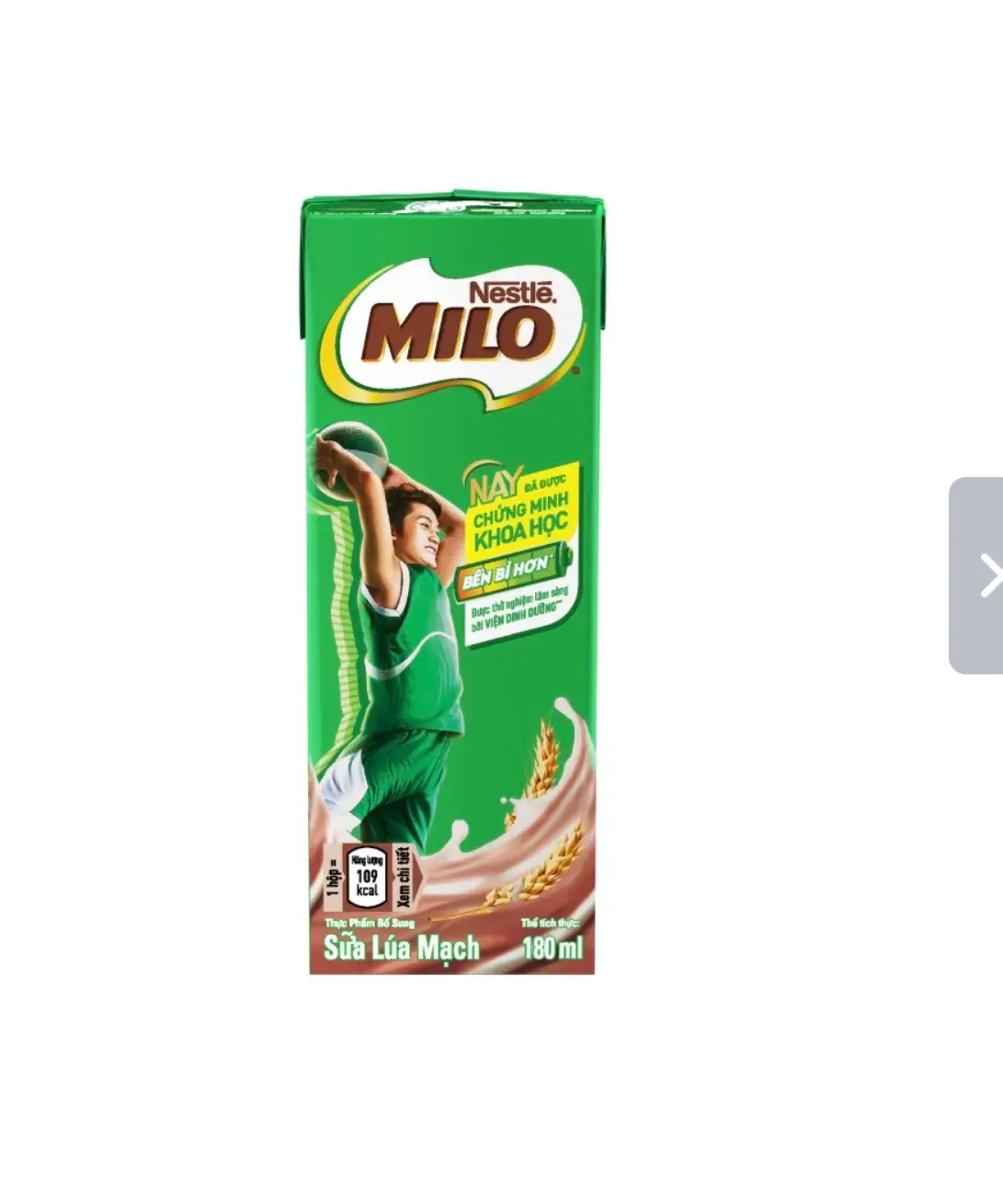 Hình ảnh Milo ít đường +Ly Đá+Ống Hút