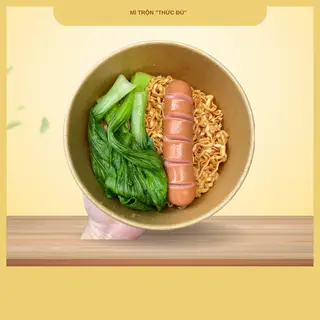 Hình ảnh Mì trộn “xúc xích Đức”