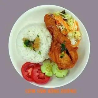 Hình ảnh Cơm tấm gà chiên mắm