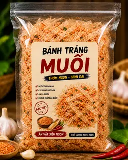 Hình ảnh Bánh Tráng Muối (Bịch)