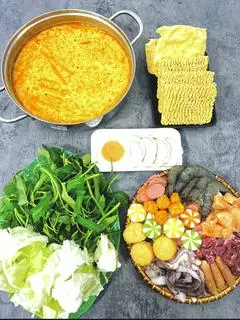 Hình ảnh Set lẩu Manwah 349 (3-4ng ăn)