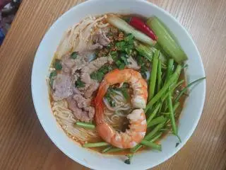 Hình ảnh bún thái tôm bò