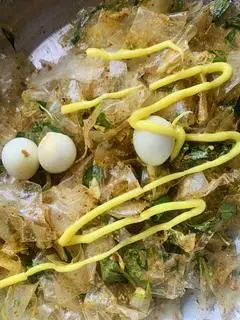Hình ảnh Bánh Tráng Bơ Muối Trứng Cút