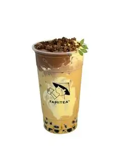 Hình ảnh Ô Long Sữa Khói Choco