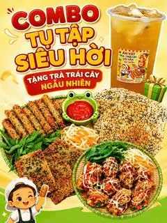 Hình ảnh Combo tụ tập siêu hời kèm trà trái cây ngẫu