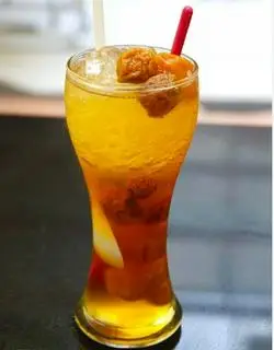 Hình ảnh Trà mơ trân châu trắng 