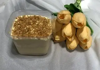 Hình ảnh bông Lan kem trứng dừa nướng 