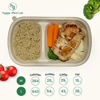 Hình ảnh Quinoa Đùi gà nướng | Quinoa grilled Chicken thigh