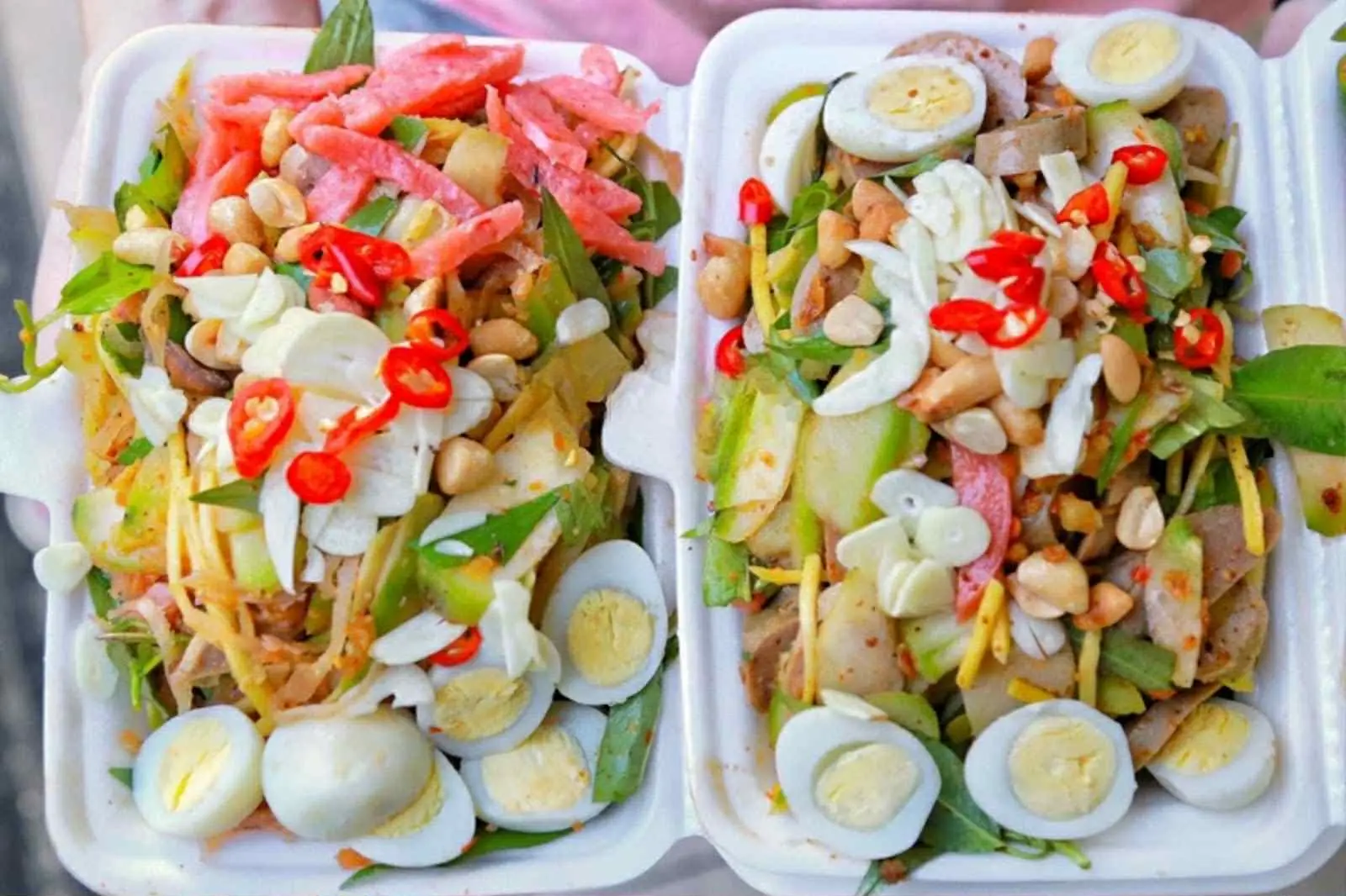 Hình ảnh Combo/2 phần tré trộn thập Cẩm +2 bánh phồng tôm (tặng 1chai pessi)