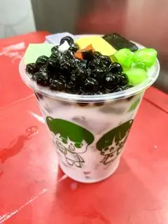 Hình ảnh trà sữa khoai môn