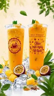 Hình ảnh Trà trái cây nhiệt đới