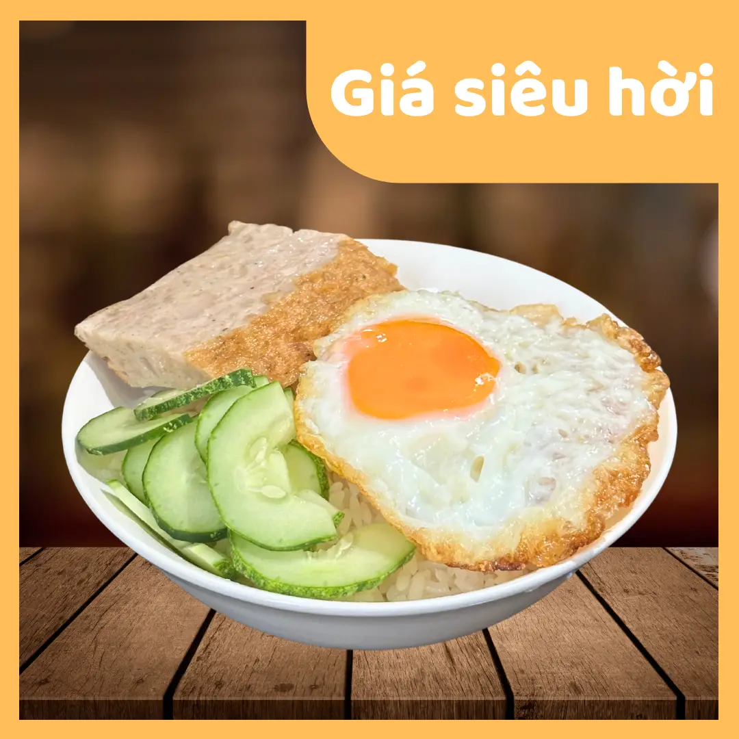 Hình ảnh Xôi trứng (ốp/kho), chả