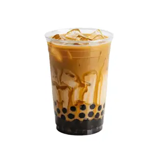 Hình ảnh Sữa tươi trân châu đường nâu