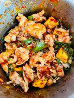 Hình ảnh Chân gà sốt Thái