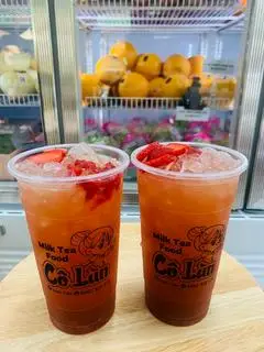 Hình ảnh TRÀ DÂU TƯƠI 700ml