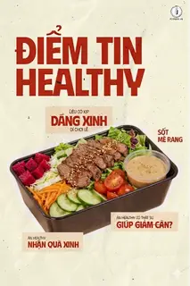 Hình ảnh salad bò áp chảo sốt mè rang