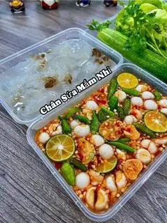 Hình ảnh Sứa Sợi ngâm mắm nhĩ cà pháo