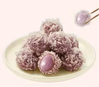 Hình ảnh Viên hải sản sốt khoai môn 