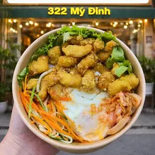 Hình ảnh Cơm gà viên mắm tỏi