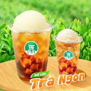 Hình ảnh Hồng Trà Kem Tươi Phô Mai