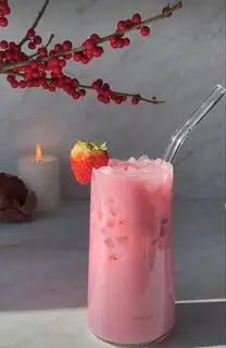 Hình ảnh Trà Sữa Dâu 