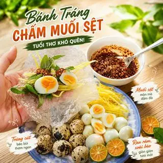 Hình ảnh Bánh Tráng Chấm 