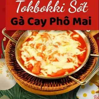 Hình ảnh Tokbokki Sốt Gà Cay Phô Mai (Món mới)