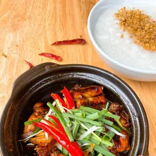 Hình ảnh cháo ếch Singapore 3 con 