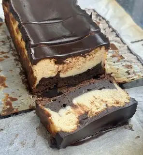 Hình ảnh Brownie burnt cheesecake