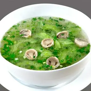 Hình ảnh Canh khổ qua đậu hủ (bitter melon and tofu soup)