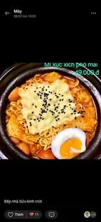 Hình ảnh Mì xúc xích phô mai