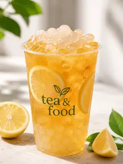 Hình ảnh Trà chanh trân châu trắng