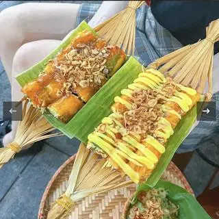 Hình ảnh Bánh tráng cuốn sốt me
