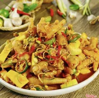 Hình ảnh Chân Gà Sốt Thái Nhỏ 