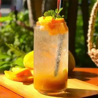 Hình ảnh soda xoài
