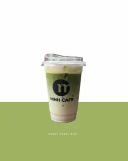 Hình ảnh Matcha latte kem muối
