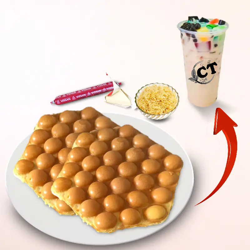 Hình ảnh 2 Bánh Thập Cẩm & Kèm 1 Trà Sữa Truyền Thống  L