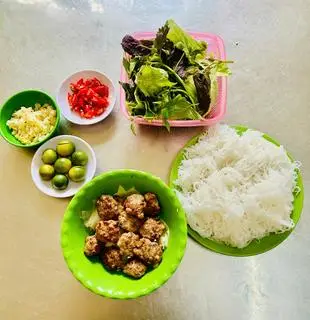 Hình ảnh Bún chả viên