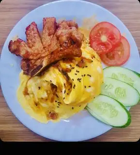 Hình ảnh Cơm sườn cốt lết sốt BBQ