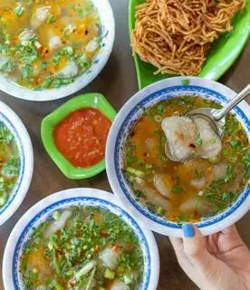 Hình ảnh Bánh bột lọc nước Hà Tĩnh 