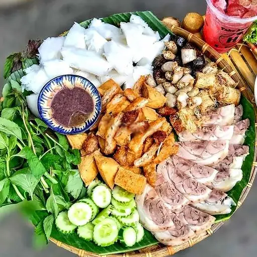 Hình ảnh Bún Đậu Chả Cốm, Thịt Luộc, Nem Rán
